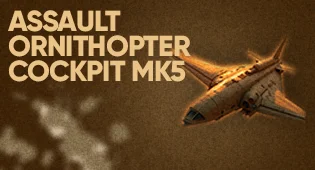 Assault Ornithopter MK5 Cockpit