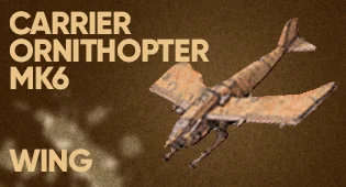 Carrier Ornithopter MK6 Wing
