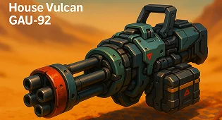 House Vulcan GAU-92