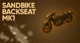 Sandbike MK1 Backseat