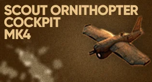 Scout Ornithopter MK4 Cockpit