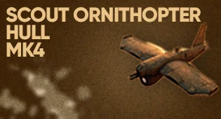 Scout Ornithopter MK4 Hull