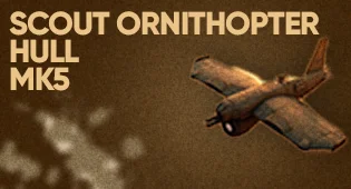 Scout Ornithopter MK5 Hull