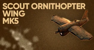 Scout Ornithopter MK5 Wing