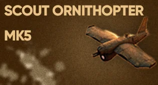 Scout Ornithopter MK5