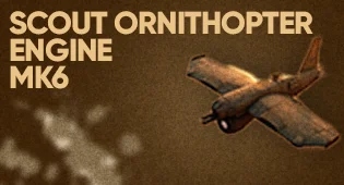 Scout Ornithopter MK6 Engine