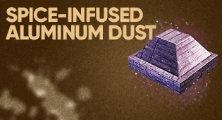 Spice-Infused Aluminum Dust