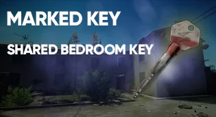Shared Bedroom Marked Key