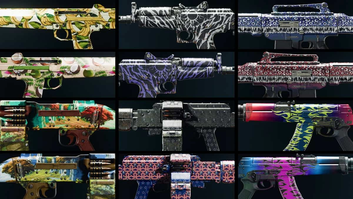 Master camo showcase featuring Gold and Diamond skins