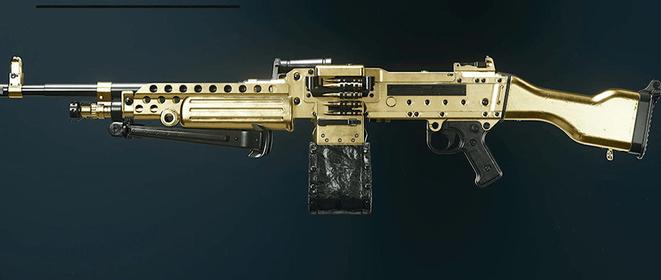 GPMG-7 LMG showcasing different camo patterns and unlock progression
