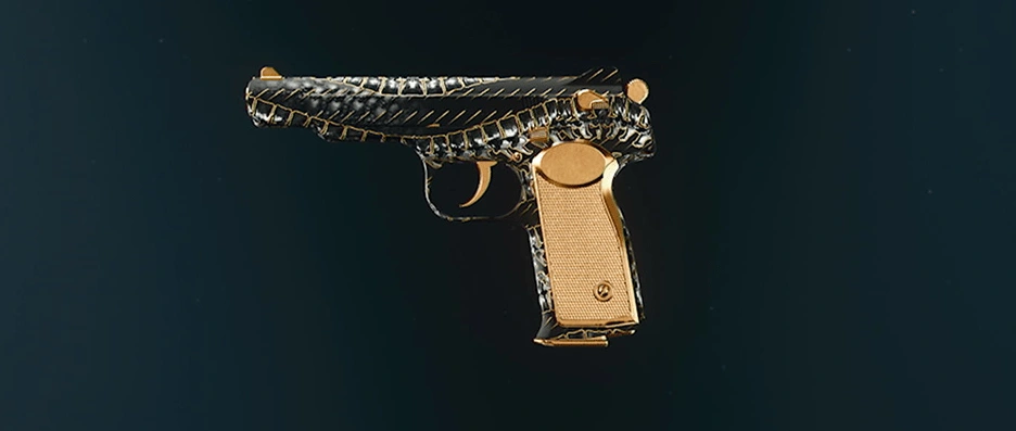 Grekhova pistol with Gold camo in Black Ops 6