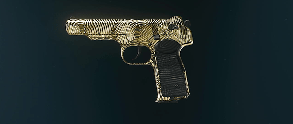 Grekhova pistol with Gold camo in Black Ops 6