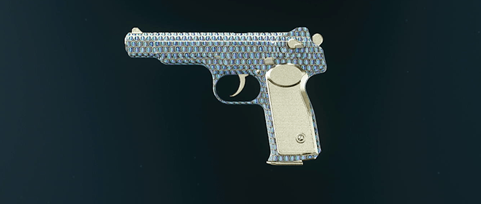 Grekhova pistol with Gold camo in Black Ops 6