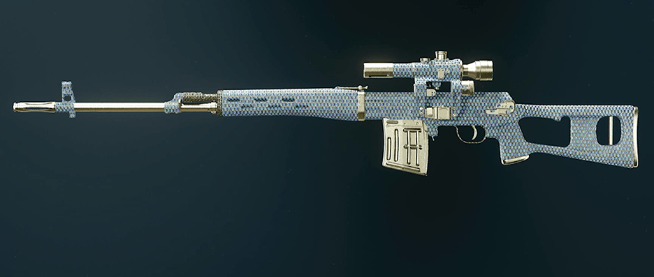 Call of Duty Black Ops 6 sniper rifles with camos