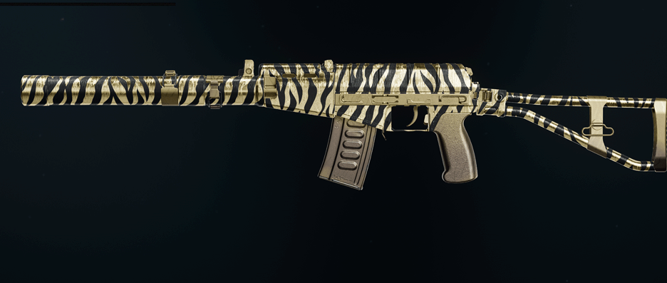 AS VAL assault rifle Dark Matter camo