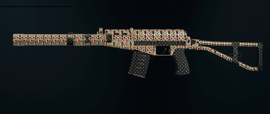 AS VAL assault rifle Dark Matter camo