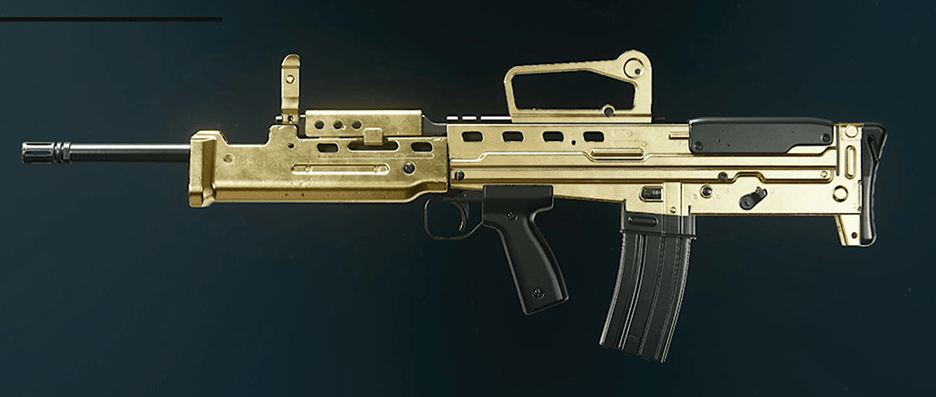 GPR 91 assault rifle with diamond camo