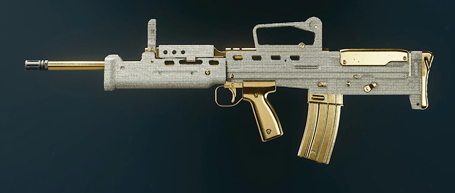 GPR 91 assault rifle with diamond camo