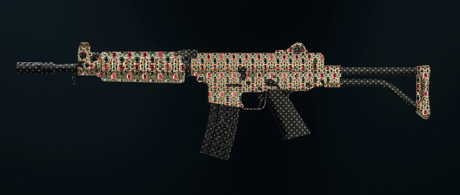 Call of Duty Black Ops 6 AR weapons with camos