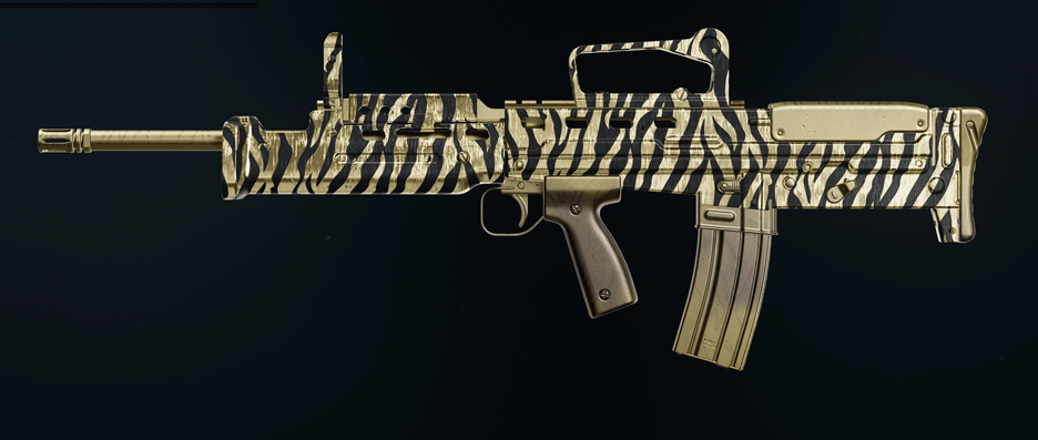 GPR 91 assault rifle with diamond camo