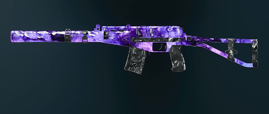 AS VAL assault rifle Dark Matter camo