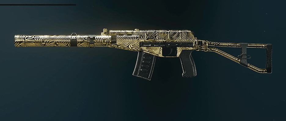AS VAL assault rifle Dark Matter camo