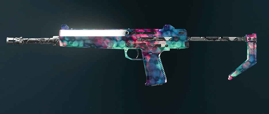Tanto .22 SMG with Dark Matter camo in action