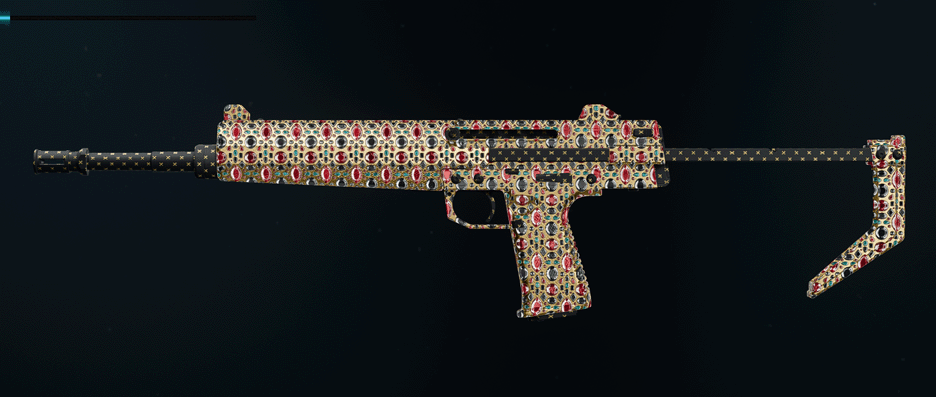 Tanto .22 SMG with Dark Matter camo in action