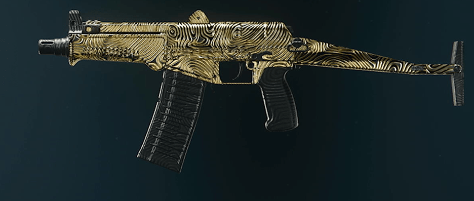 PP-919 SMG showcasing Diamond camo pattern