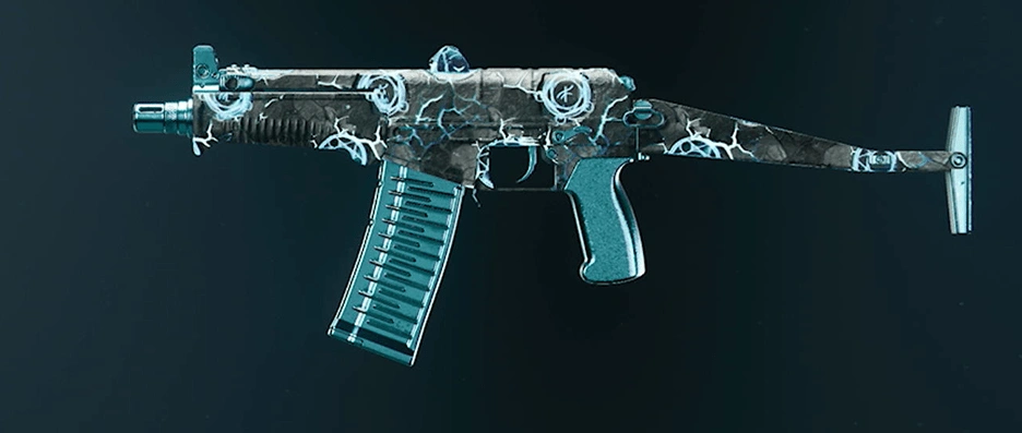 PP-919 SMG showcasing Diamond camo pattern