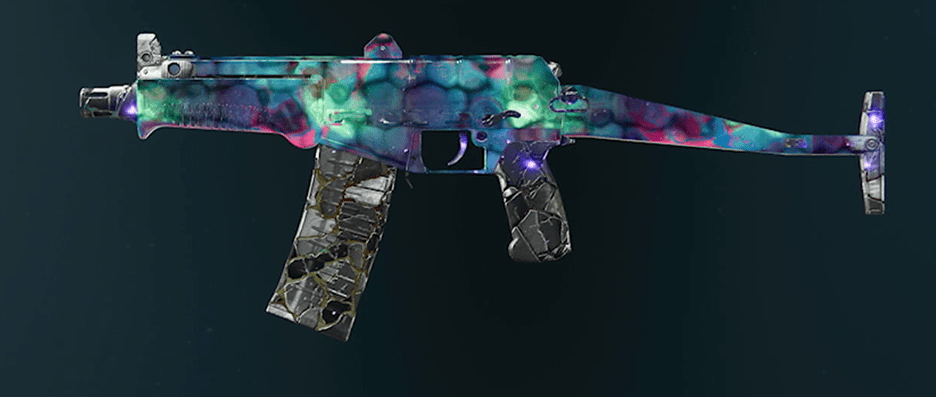 PP-919 SMG showcasing Diamond camo pattern
