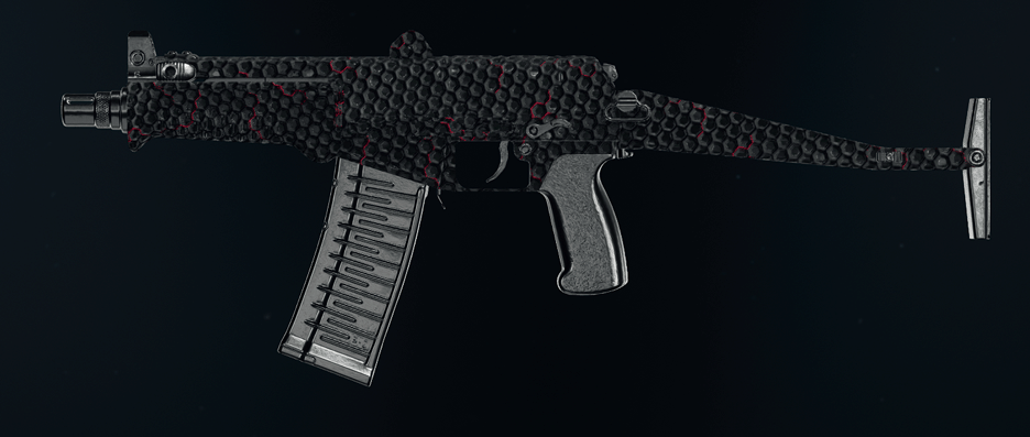 PP-919 SMG showcasing Diamond camo pattern