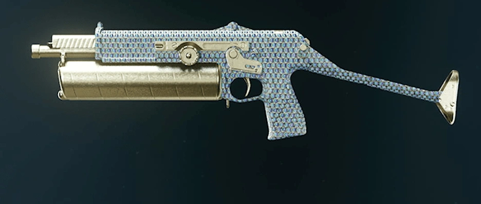 PP-919 SMG showcasing Diamond camo pattern