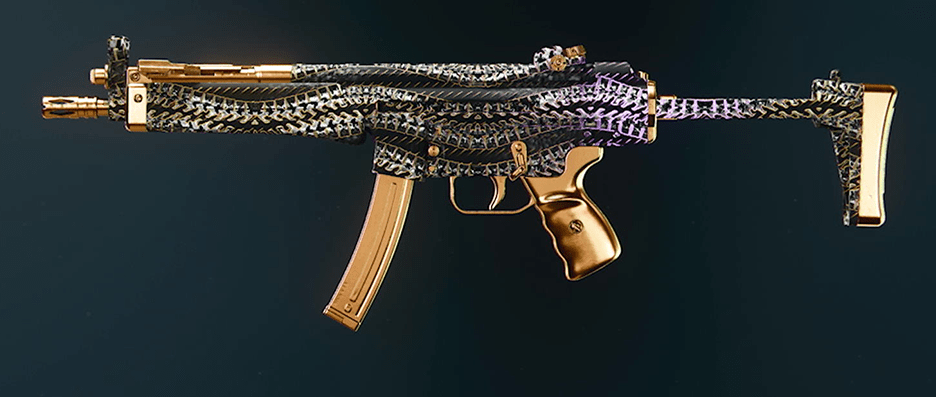 C9 SMG displaying Afterlife camo with zombie eliminations