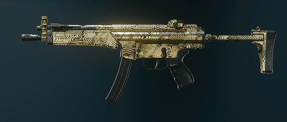 C9 SMG displaying Afterlife camo with zombie eliminations