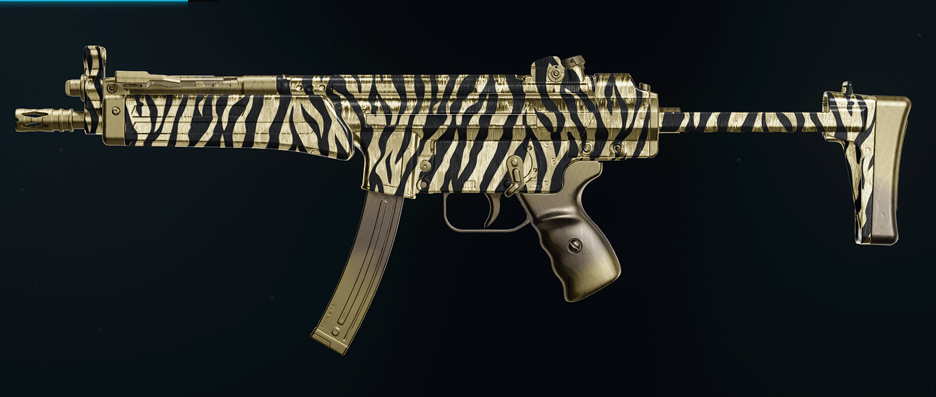C9 SMG displaying Afterlife camo with zombie eliminations
