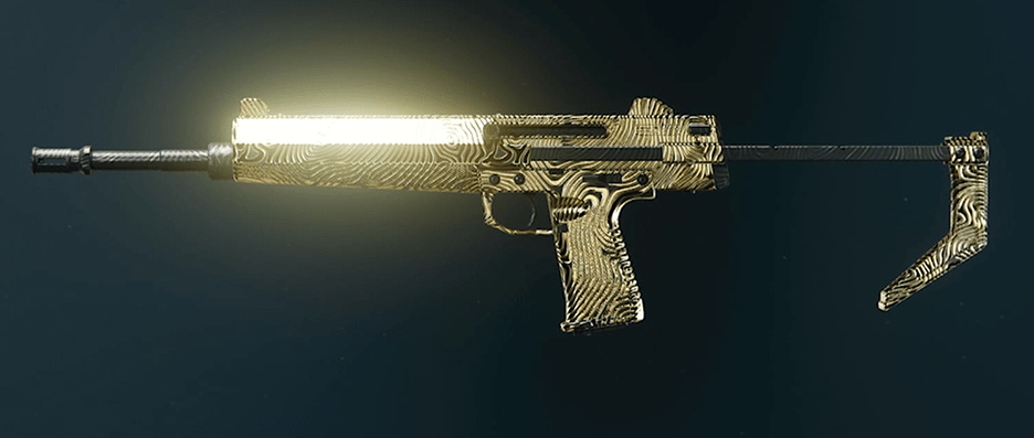 Tanto .22 SMG with Dark Matter camo in action