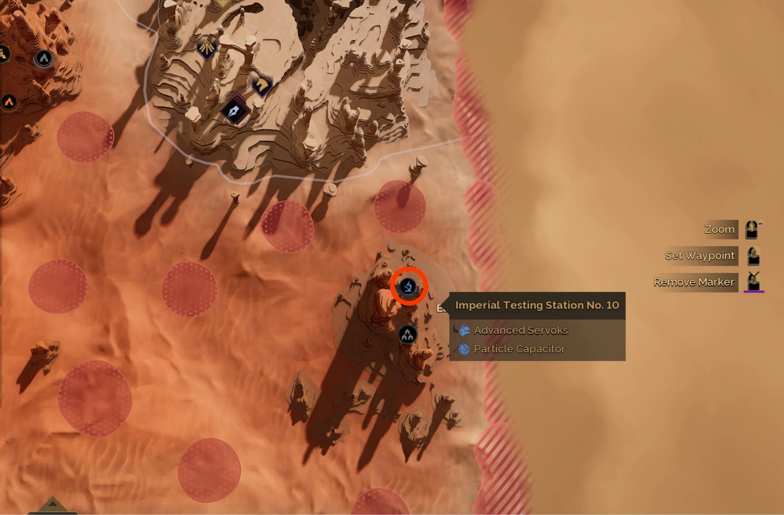 Testing Station  10 Chest Location