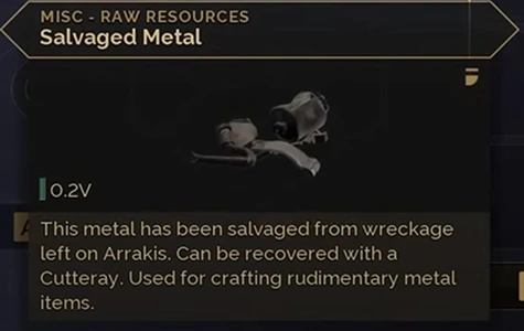 Salvaged Metal