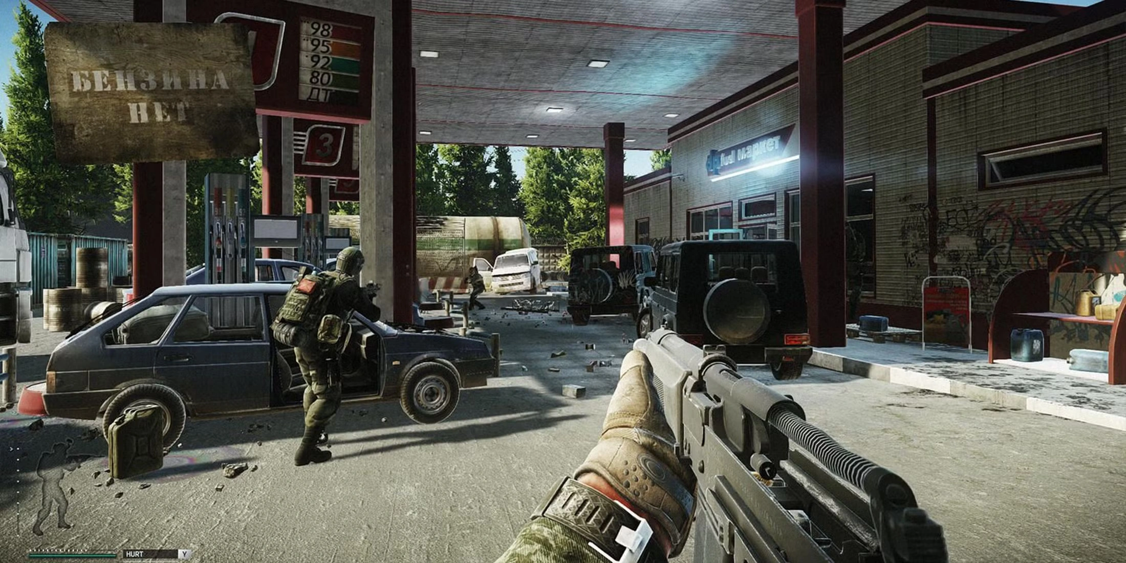 Tarkov experience points and statistics screen