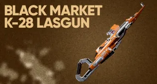 Black Market K-28 Lasgun