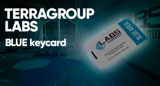 Terragroup Labs Keycard (Blue)