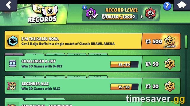Brawl Stars Records Guide (2026): Every Win Goal, Reward & How to Progress Fast