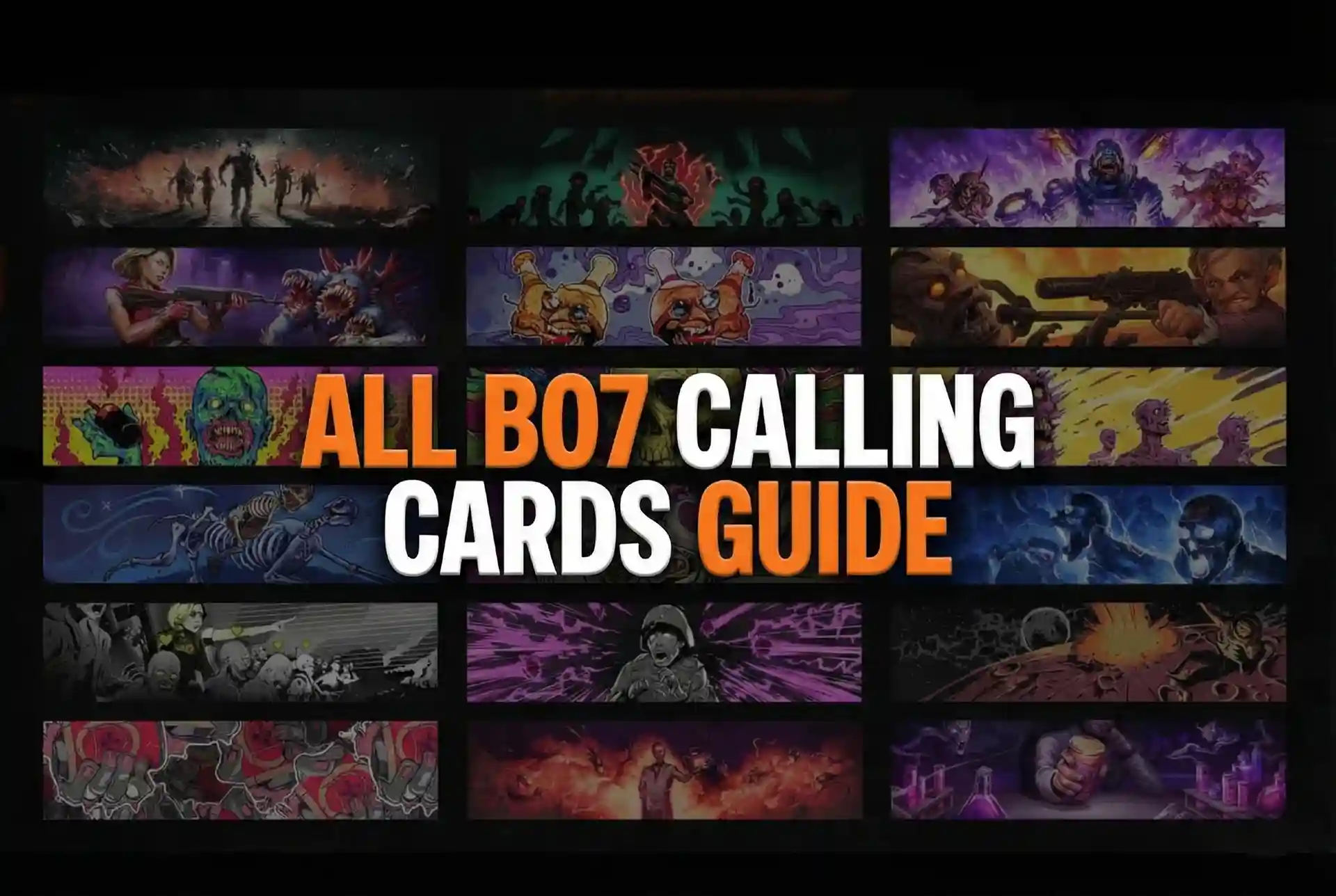 All BO7 Calling Cards and Dark Ops Unlock Guide
