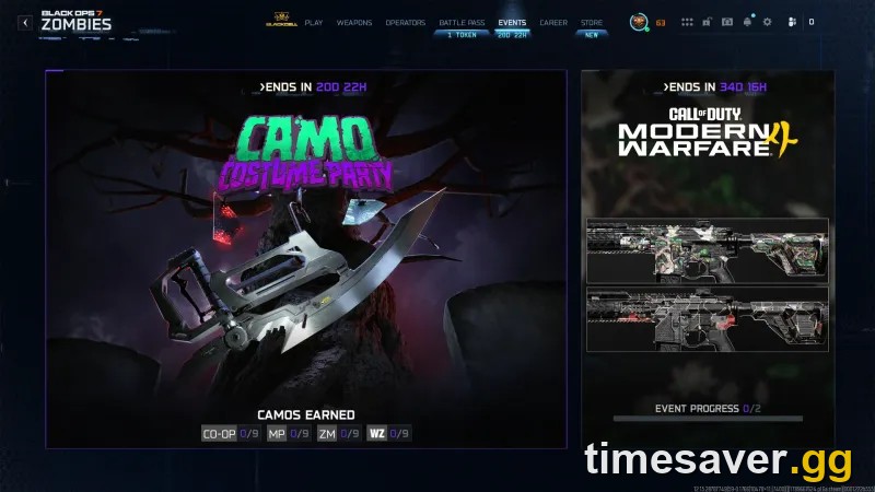 BO7 Malignant & Oozed Camo: How to Unlock Both Mastery Camos in the Camo Costume Party (Season 6, The Haunting)