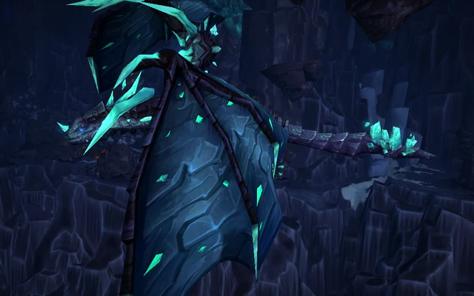 Phosphorescent Stone Drake Mount